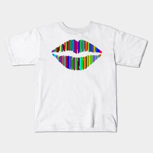 Rainbow Kiss Kids T-Shirt